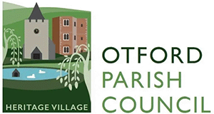 Logo with the words Otford Parish Council